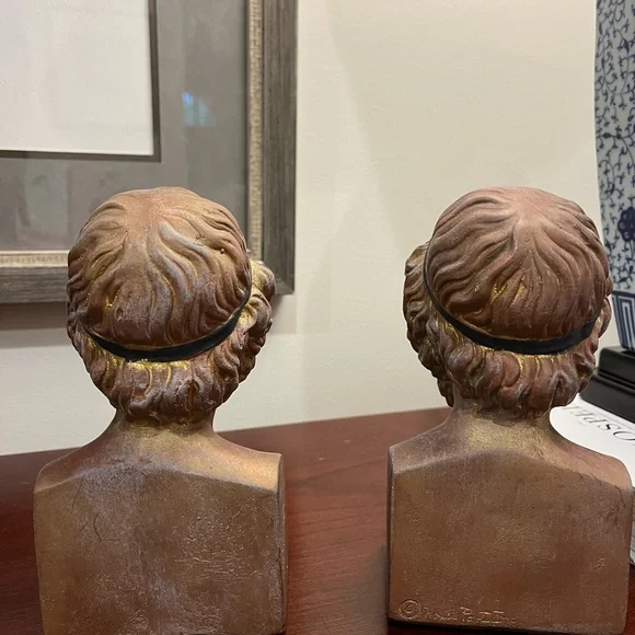 Classic Vintage Bookends by House Parts, Inc - Picture 5 of 8